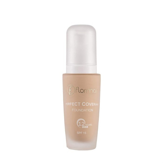Flormar Foundation - Perfect Coverage Foundation No:100 Light Ivory