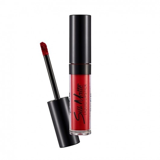 Flormar Lipstick Silk Matte Liquid Lipstick 014 Carnation Red