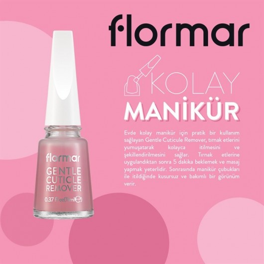 Flormar Cuticle Cleaner Gentle Cuticle Remover