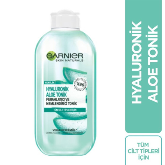 Garnier Make Up Cleansing Water Hyaluronic Aloe Tonic Natural 200 Ml