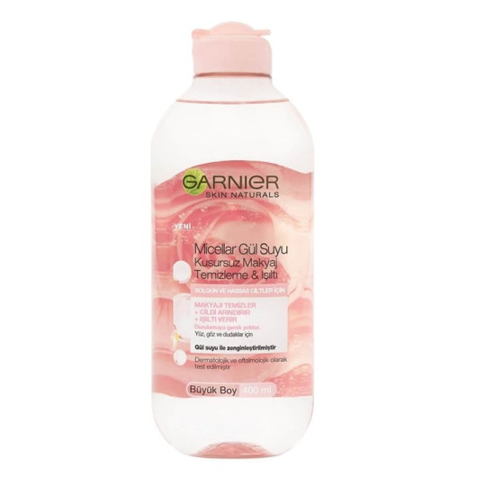 Garnier Micellar Perfect Make-Up Remover Water Shimmer With Rose Essence 400 Ml