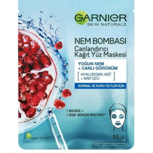 Garnier Moisture Bomb Revitalizing Sheet Face Mask