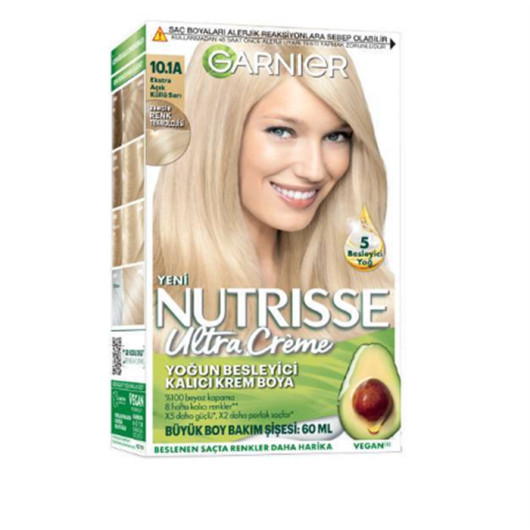 Garnıer Nutrisse Kit Dye 10.1 Extra Light Ash Blonde