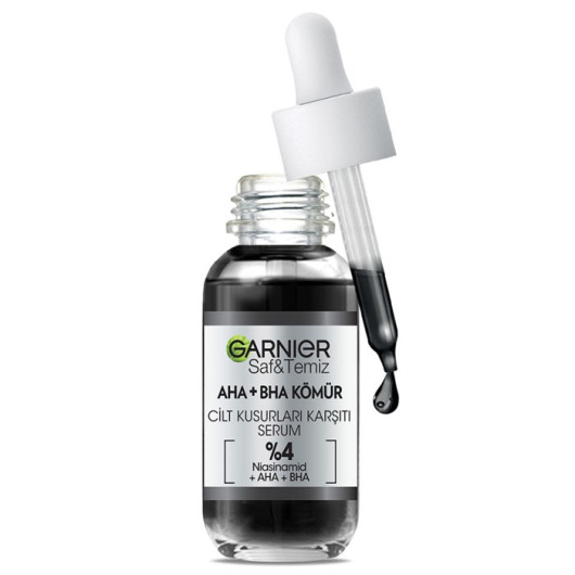 Garnier Serum Aha+Bha Charcoal Anti Skin Defects 30 Ml
