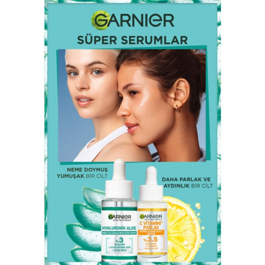 Garnier Serum Hyaluronic Aloe Vera Extract Moisturizing Effect 30 Ml