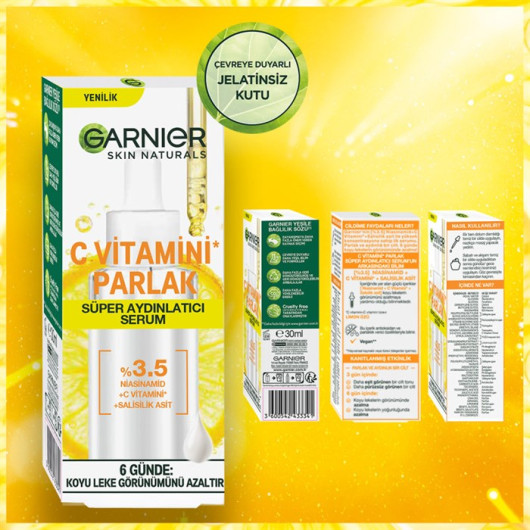 Garnier Skin Naturals Vitamin C Radiant Super Brightening Serum 30 Ml