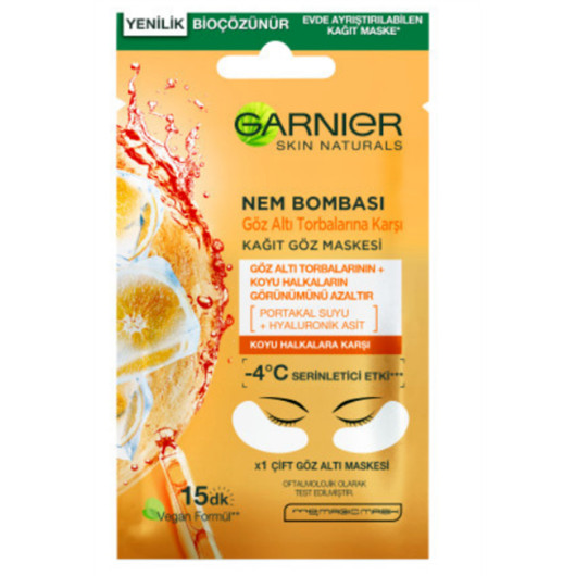 Garnier Skin Naturals Eye Mask Orange