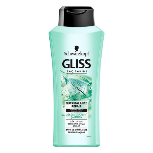 Gliss Shampoo Nutri Balance Repair 360 Ml