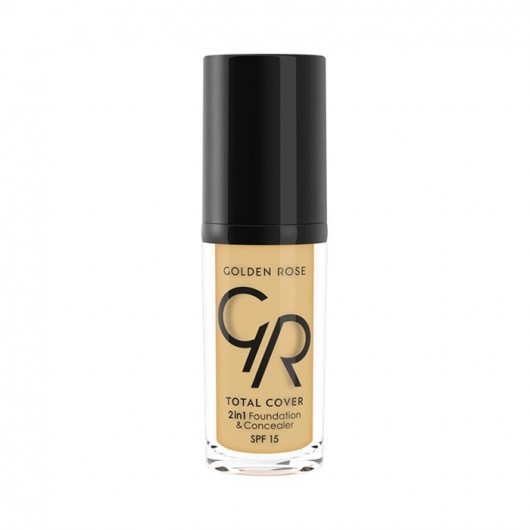 Golden Rose 2-In-1 Foundation And Concealer - Total Cover 2In 1 Foundation No:23