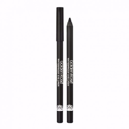 Golden Rose Eye Pencil Waterproof Eyeliner Longwear Ultra Black Soft