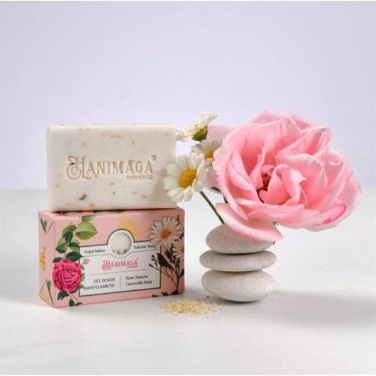 Shower Soap Chamomile And Rose And Sesame Extract 100 Gr