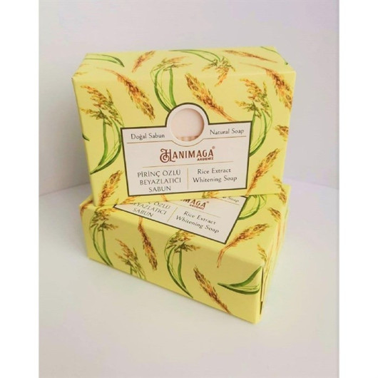Natural Whitening Soap With Rice Extract 100 Gr