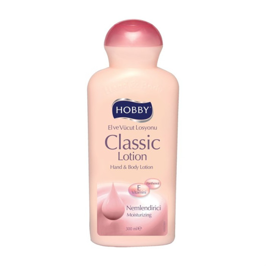 Hobby Hand And Body Lotion Classic Moisturizing Effect 300 Ml