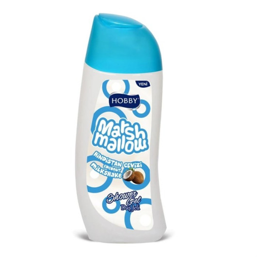 Hobby Marshmallow Shower Gel With Marshmallow Coconut Extract 500 Ml