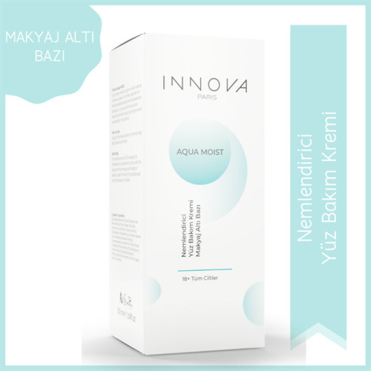 Innova Aqua Moist Under Makeup Base Moisturizing Emulsion Daily Care 50 Ml