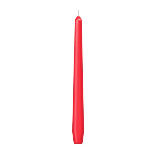 Gelatin Candlestick Candle Red