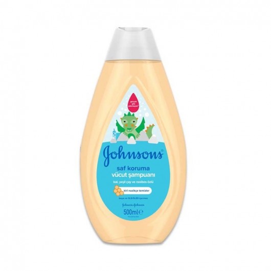 Johnsons Baby Hair & Body Shampoo Pure Protection 500 Ml