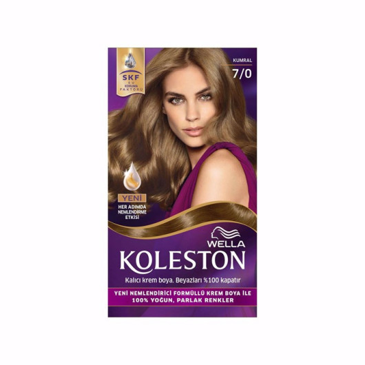 Koleston Kit Permanent Cream Hair Dye 7/0 Auburn