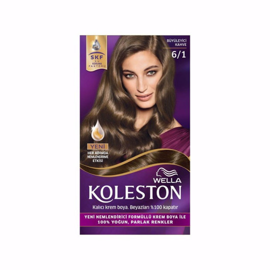Koleston Kit Hair Dye 6.1 Fascinating Brown