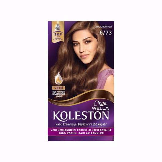 Koleston Kit Hair Dye 6.73 Moonlight Brown