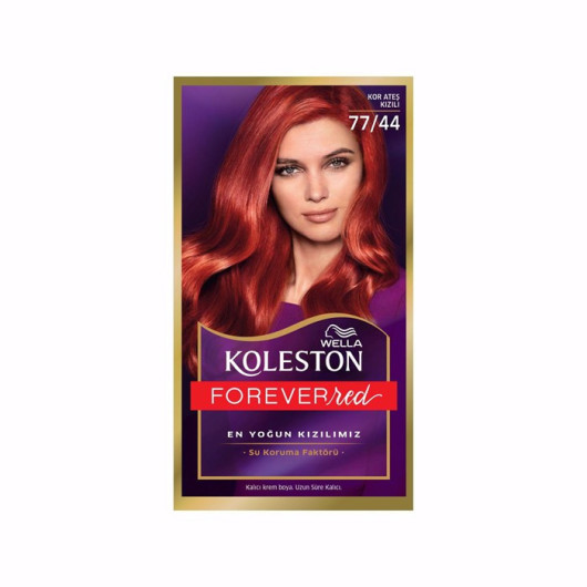 Koleston Kit Hair Dye Forever Red 77,44 Ember Red