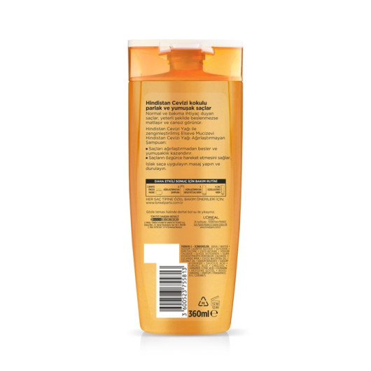 Loreal Elseve Weightless Nourishing Shampoo - Miraculous Series With Coconut Oil 360 Ml