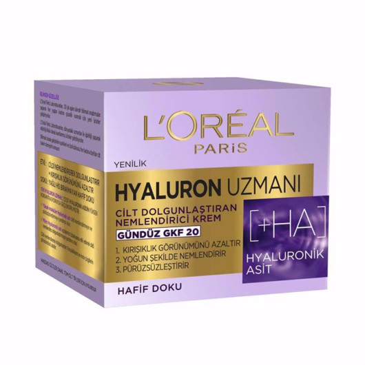 Loreal Paris Hyaluron Expert Moisturizing Day Cream 50 Ml