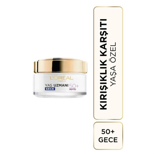Loreal Paris Age Expert 50+ Anti-Wrinkle Regenerating Night Cream 50 Ml