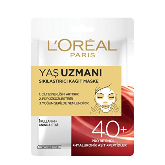 Loreal Age Expert 40+ Paper Face Mask