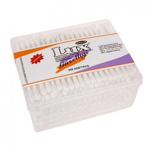 Lux Cotton Ear Cleaning Swabs 200 Pcs