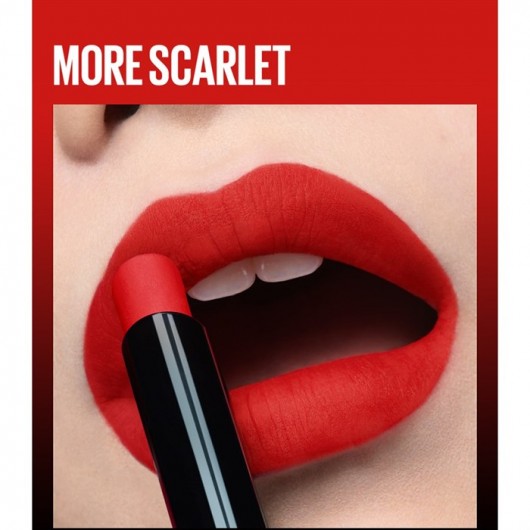 Color Sensational Ultimatte Matte Lipstick 299 More Scarlet