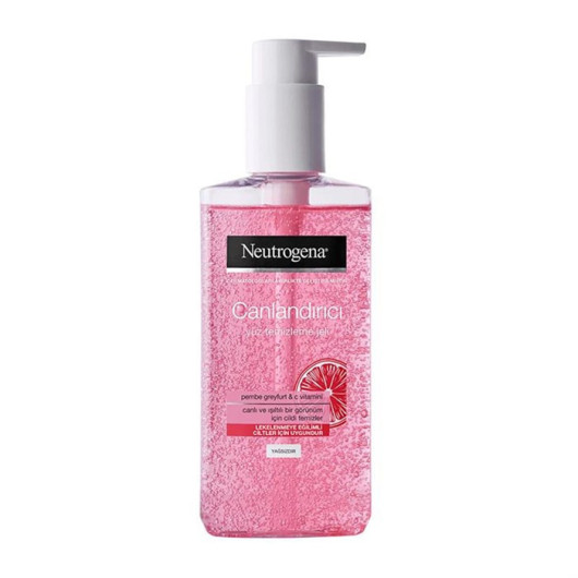 Neutrogena Visibly Clear Revitalizing Facial Cleansing Gel With Pink Grapefruit & Vitamin C Extract 200 Ml