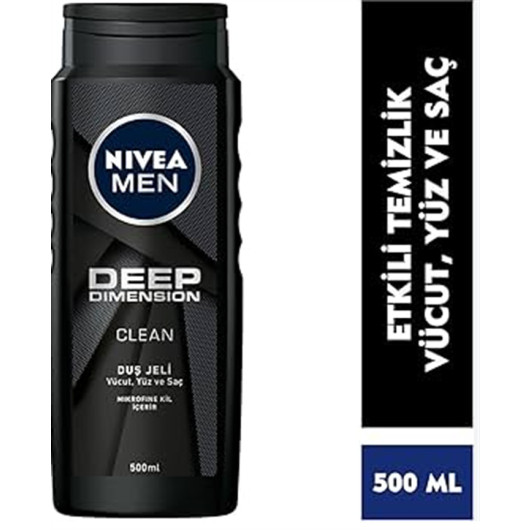 Nivea Shower Gel Deep Dimension 500 Ml