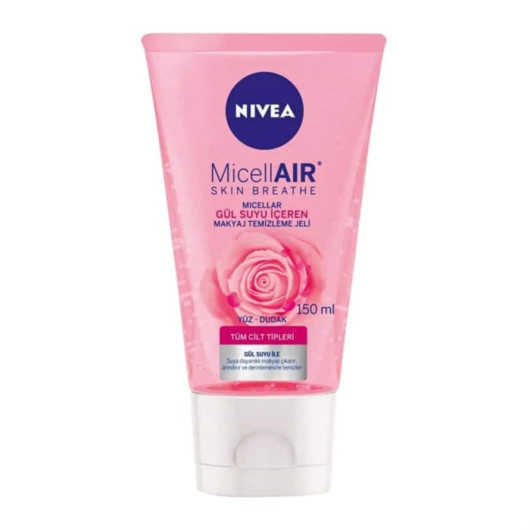 Nivea Make-Up Remover Gel With Rose Water 150 Ml