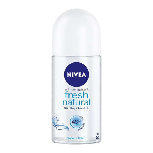 Nivea Women Roll On Deodorant Fresh Natural 50 Ml