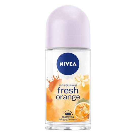 Nivea Women's Roll-On Deodorant Fresh Orange 50 Ml