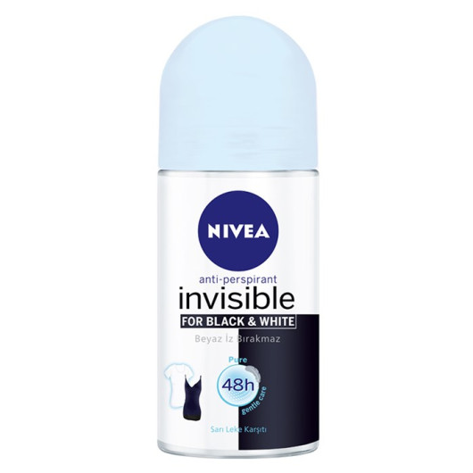 Nivea Men Roll On Deodorant Invisible Pure 50 Ml