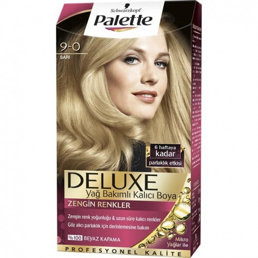 Palette Deluxe Kit Hair Color 9/0 Yellow