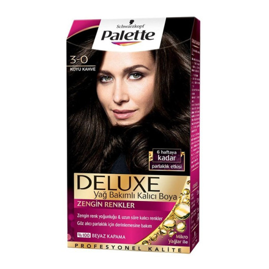 Palette Kit Hair Dye 3.0 Dark Brown