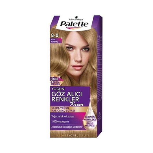 Hair Color Intense Eye-Catching Colors 8/0 Light Blonde