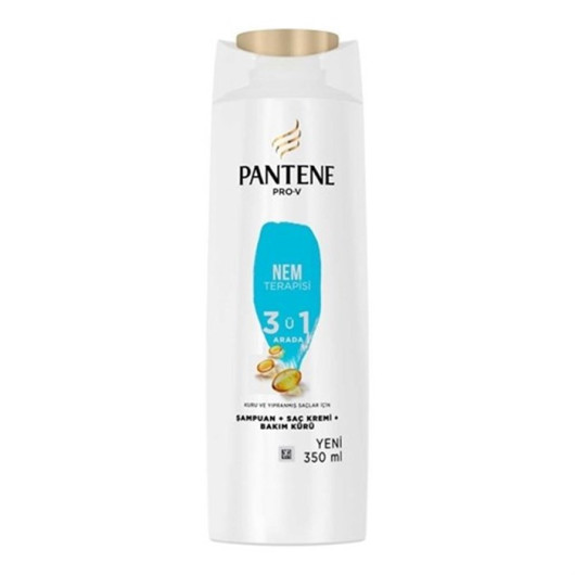 Pantene Pro V Shampoo 3 In 1 Moisture Therapy 350 Ml