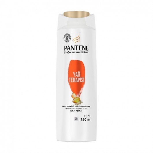 Pantene Pro-V Shampoo Natural Synthesis Oil Therapy 350 Ml