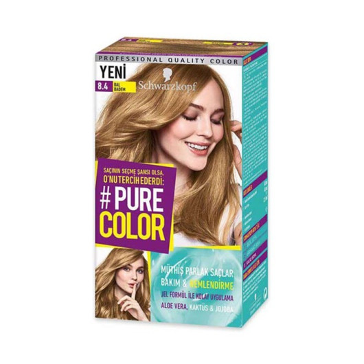 Pure Color Hair Color - 8.4 Honey Almond
