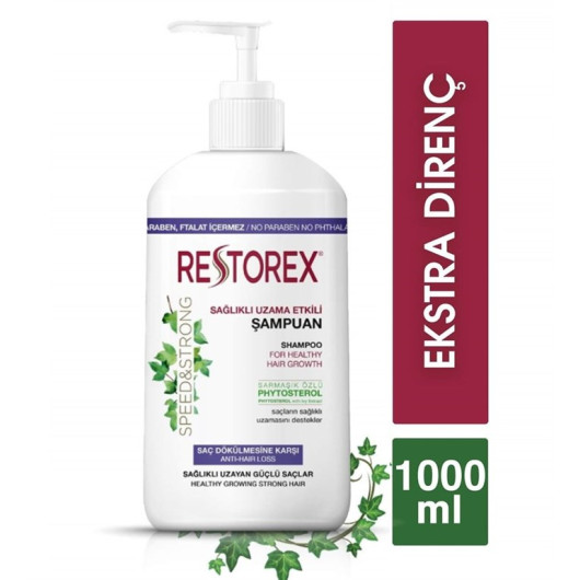 Restorex Shampoo Combats Hair Loss 1000 Ml