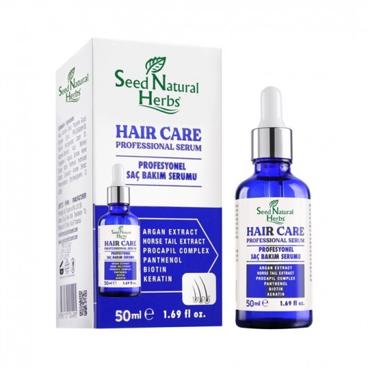 Blue Hair Care Anti-Hair Loss Serum Natural Herbs