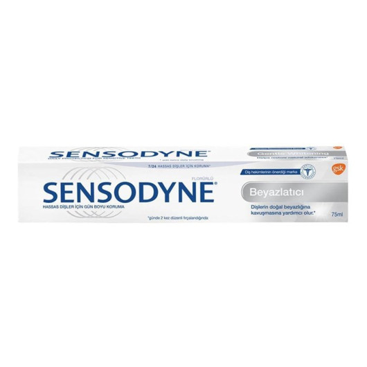 Sensodyne Fluoride Whitening Toothpaste 75 Ml