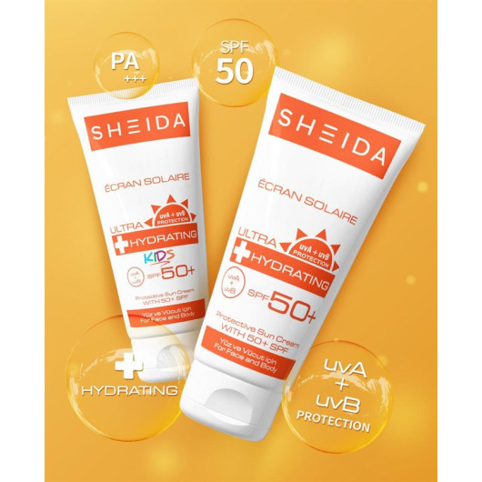 Sheida Ecran Solaire Sun Cream +Spf 50 75 Ml For The Face