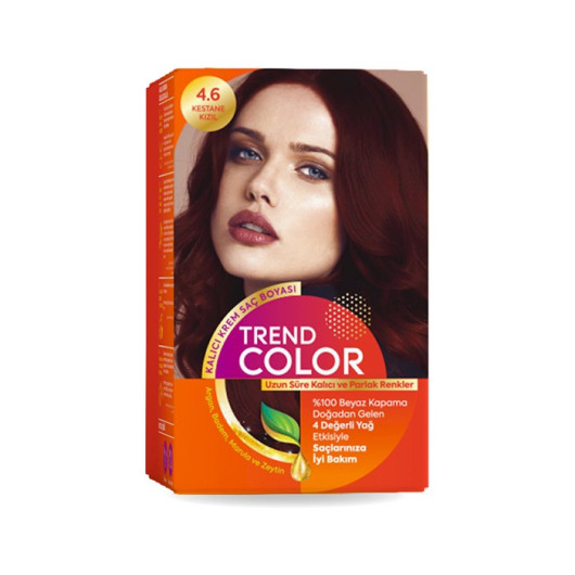 Hair Color 4.6 Chestnut Red 50 Ml