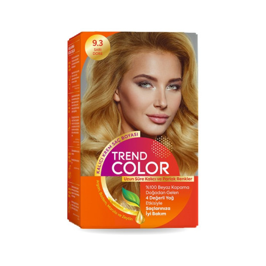 Trend Color Kit Hair Color 9.3 Yellow Dore 50 Ml