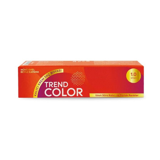Trend Color Tube Hair Color 1.0 Black 50 Ml